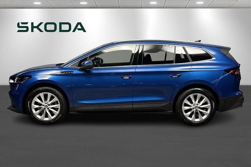 Brugt Skoda Enyaq iV 210 kW (286 HK) 2024 Blåmetal SUV