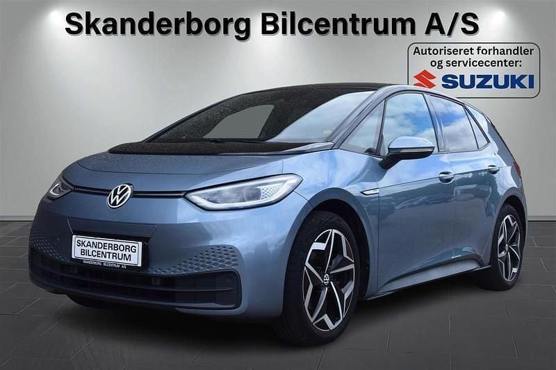 Sølv Brugt 2020 VW ID.3 Family Hatchback | 154.900 kr. (Fair pris) - Billede 1/4
