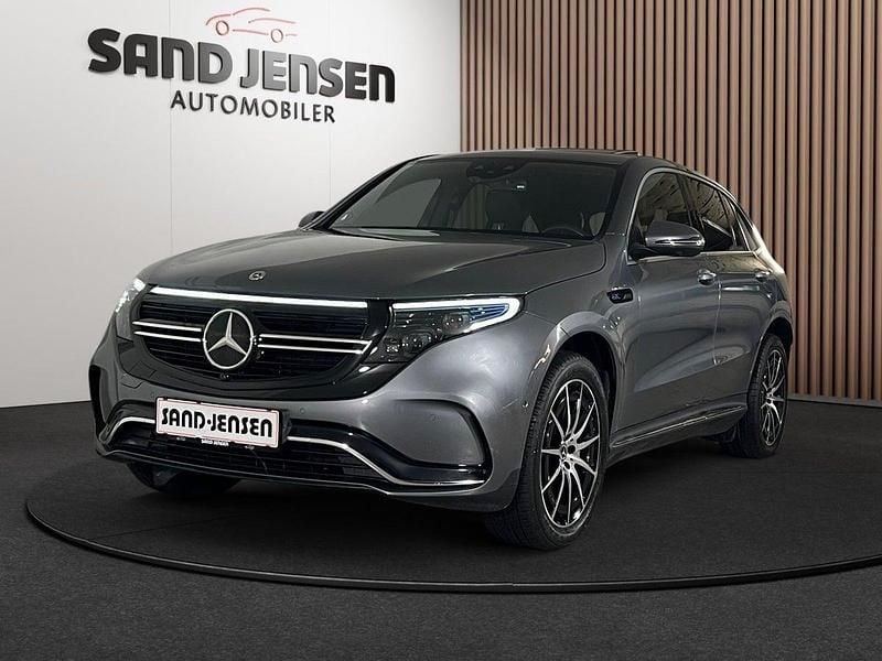 Gråmetal Brugt 2022 Mercedes EQC400 AMG line SUV | 449.900 kr. (Lidt for dyr) - Billede 1/4