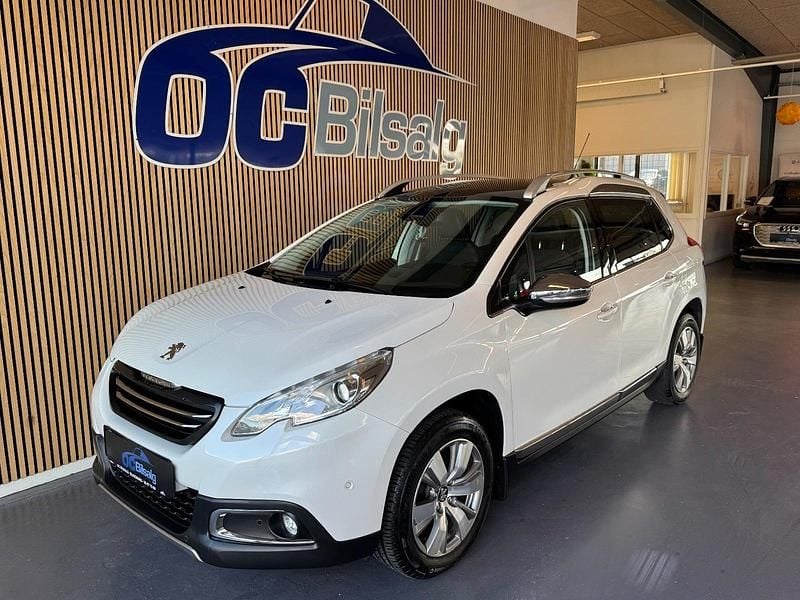 Hvid Brugt 2013 Peugeot 2008 Allure Sky SUV | 52.900 kr. (Fair pris) - Billede 1/4