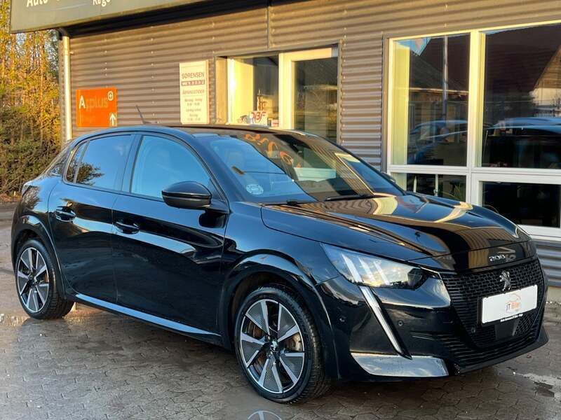 Sortmetal Brugt 2020 Peugeot e-208 GT Hatchback | 139.800 kr. (Fair pris) - Billede 1/4