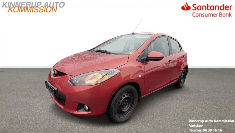 Rød metal Brugt 2008 Mazda 2 Comfort Hatchback | 31.900 kr. (Fair pris) - Billede 1/4