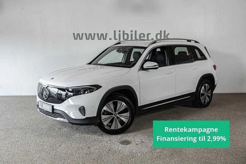 Hvid Brugt 2024 Mercedes EQB300 Progressive SUV | 359.800 kr. (Fair pris) - Billede 1/4