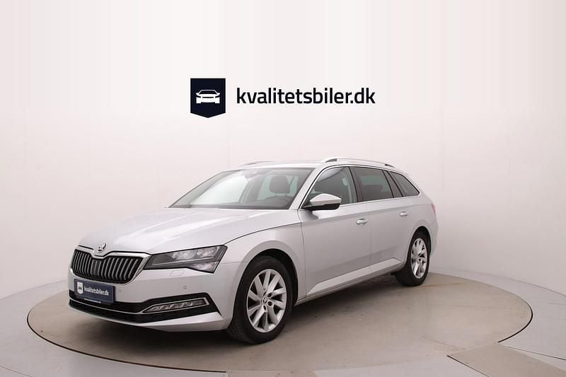 Sølvmetal Brugt 2023 Skoda Superb Style Stationcar | 319.900 kr. (Lidt for dyr) - Billede 1/4