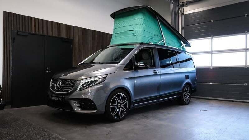 Gråmetal Brugt 2021 Mercedes V300 Marco Polo MPV | 999.800 kr. - Billede 1/4