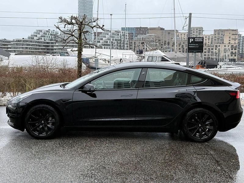 Brugt Tesla Model 3 Long Range AWD 366 kW (498 HK) 2021 Sort Sedan