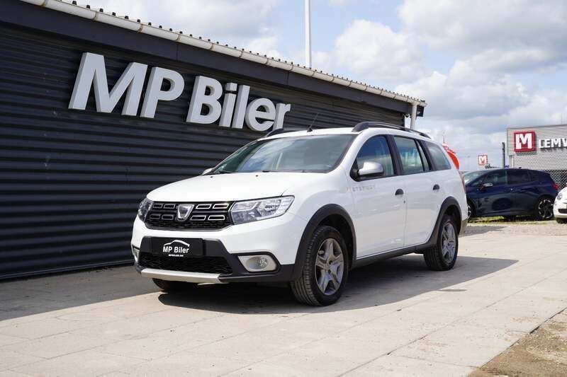 Hvid Brugt 2018 Dacia Logan Prestige Sedan | 89.900 kr. (Fair pris) - Billede 1/4