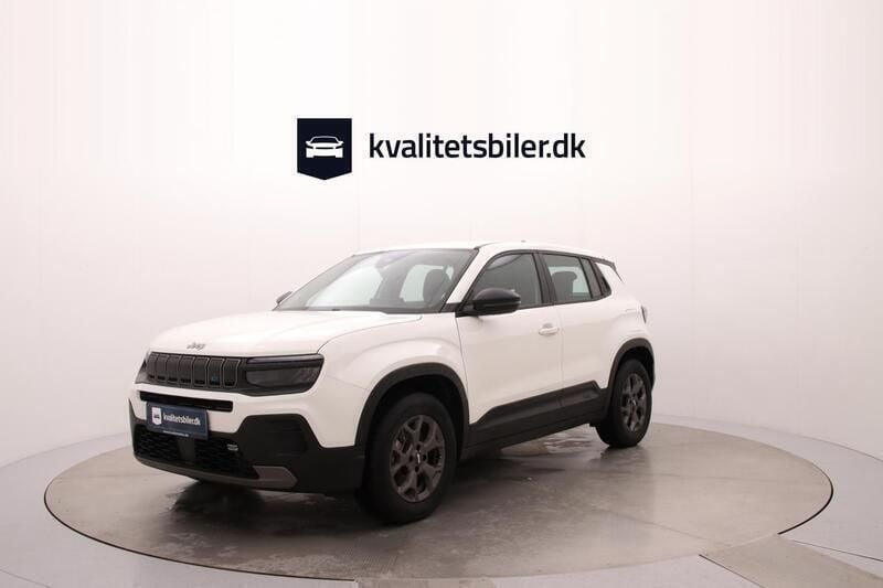 Hvid Brugt 2023 Jeep Avenger EV Longitude SUV | 184.900 kr. (Fair pris) - Billede 1/4