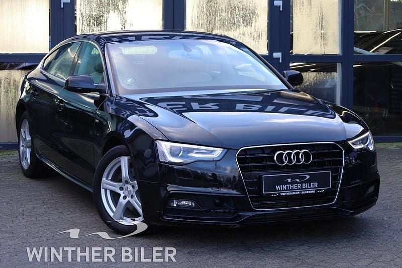 Brugt 2016 Audi A5 Sportback S-Line Hatchback | 99.900 kr. (Fair pris) - Billede 1/4