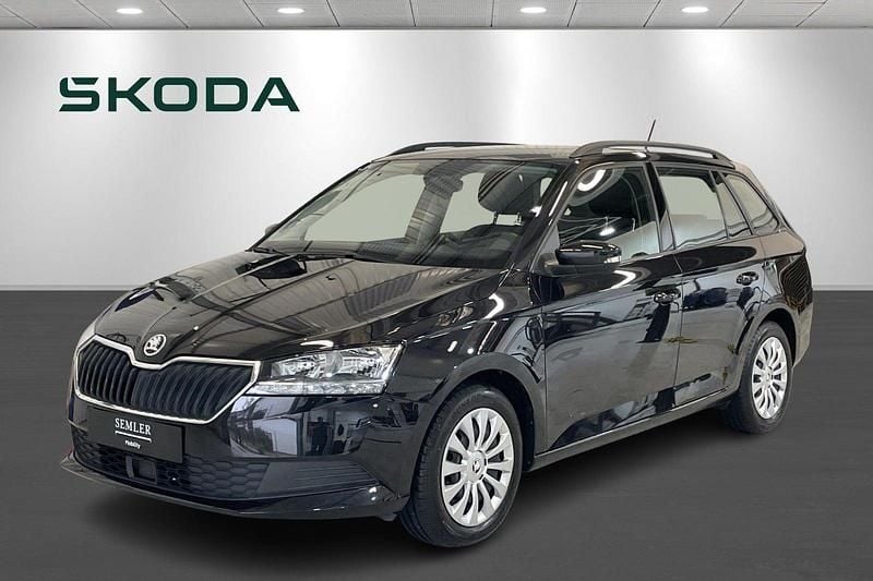 Sortmetal Brugt 2021 Skoda Fabia Ambition Hatchback | 149.900 kr. (Fair pris) - Billede 1/4