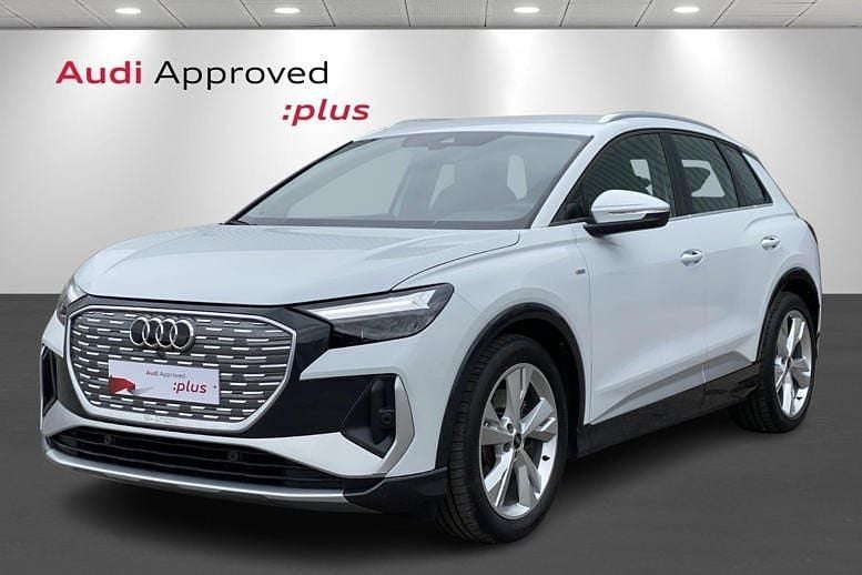 Hvidmetal Brugt 2025 Audi Q4 e-tron Advanced SUV | 389.900 kr. - Billede 1/4