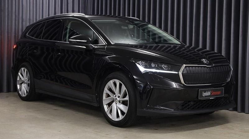 Sortmetal Brugt 2021 Skoda Enyaq iV Loft SUV | 259.900 kr. (Fair pris) - Billede 1/4