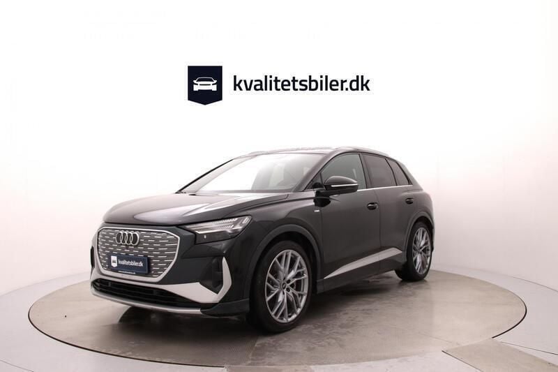 Sortmetal Brugt 2023 Audi Q4 e-tron S-Line SUV | 269.900 kr. (Super pris) - Billede 1/4