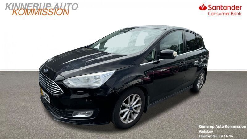 Sort Brugt 2017 Ford C-MAX Titanium MPV | 59.900 kr. - Billede 1/4