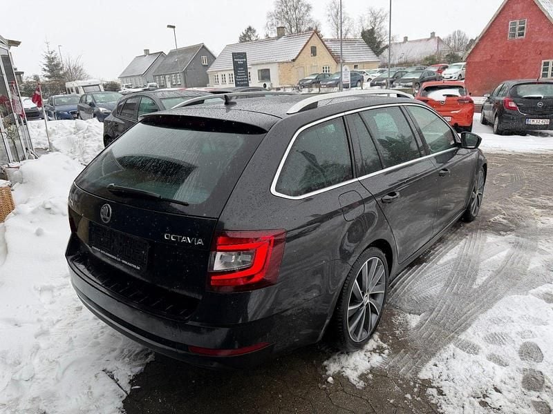 Brugt Skoda Octavia Style 190 HK (139 kW) 2018 Sortmetal Stationcar