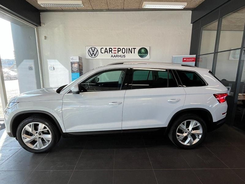 Brugt Skoda Kodiaq Style 150 HK (110 kW) 2019 Hvidmetal SUV