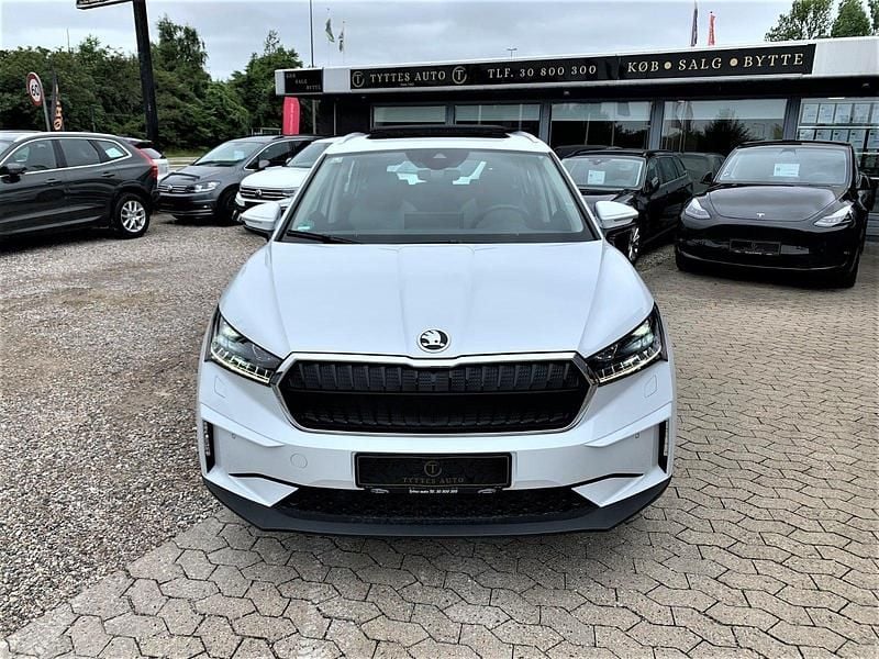 Brugt Skoda Enyaq iV Loft 150 kW (204 HK) 2021 Hvidmetal SUV