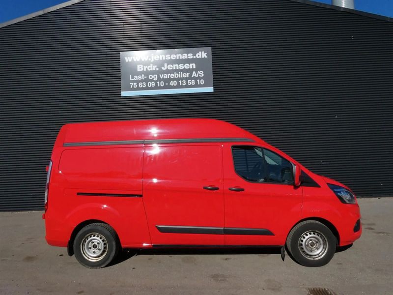 Brugt Ford Transit Custom Trend 170 HK (125 kW) 2019 Rød Van