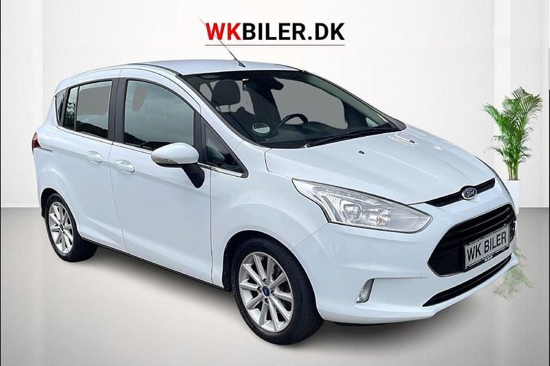 Hvid Brugt 2015 Ford B-MAX Trend MPV | 69.800 kr. (God pris) - Billede 1/4