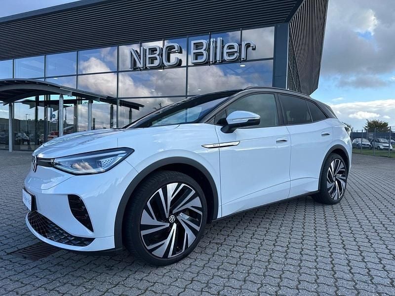 Hvid Brugt 2022 VW ID.4 GTX SUV | 259.780 kr. (Fair pris) - Billede 1/4