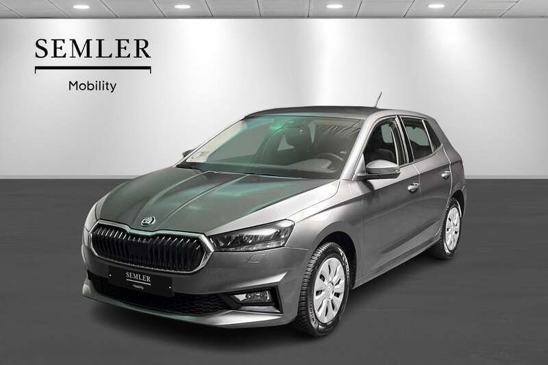 Gråmetal Brugt 2024 Skoda Fabia Essence Hatchback | 163.900 kr. (God pris) - Billede 1/4