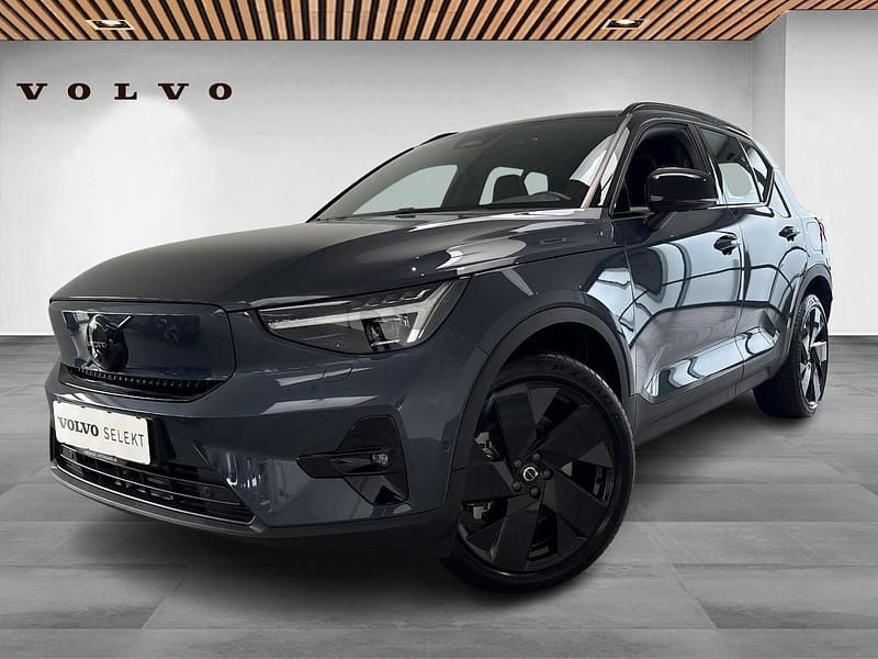Blå Brugt 2025 Volvo EX40 Single Motor Extended Range SUV | 419.990 kr. (Lidt for dyr) - Billede 1/3