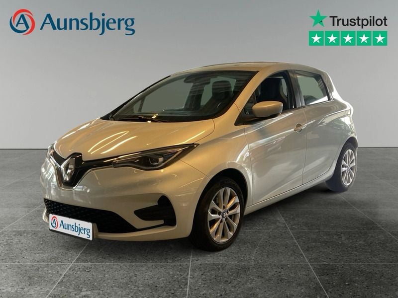 Hvid Brugt 2021 Renault Zoe Zen Hatchback | 117.500 kr. (God pris) - Billede 1/4
