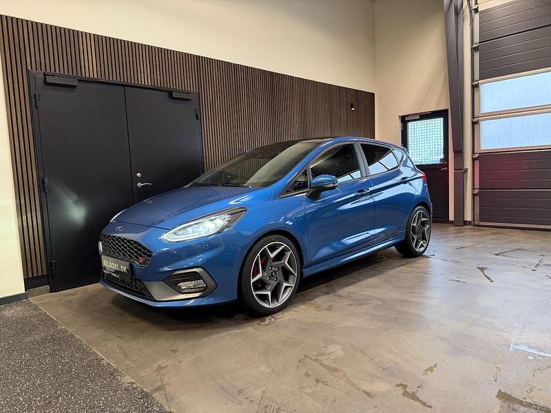 Blåmetal Brugt 2019 Ford Fiesta ST Hatchback | 219.800 kr. - Billede 1/4