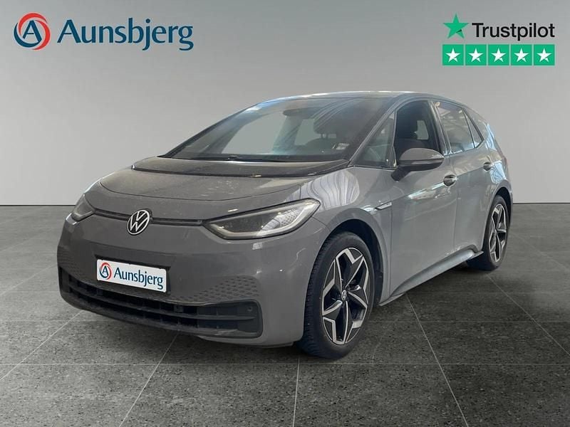 Brugt VW ID.3 Pro Performance 150 kW (204 HK) 2021 Grå Hatchback