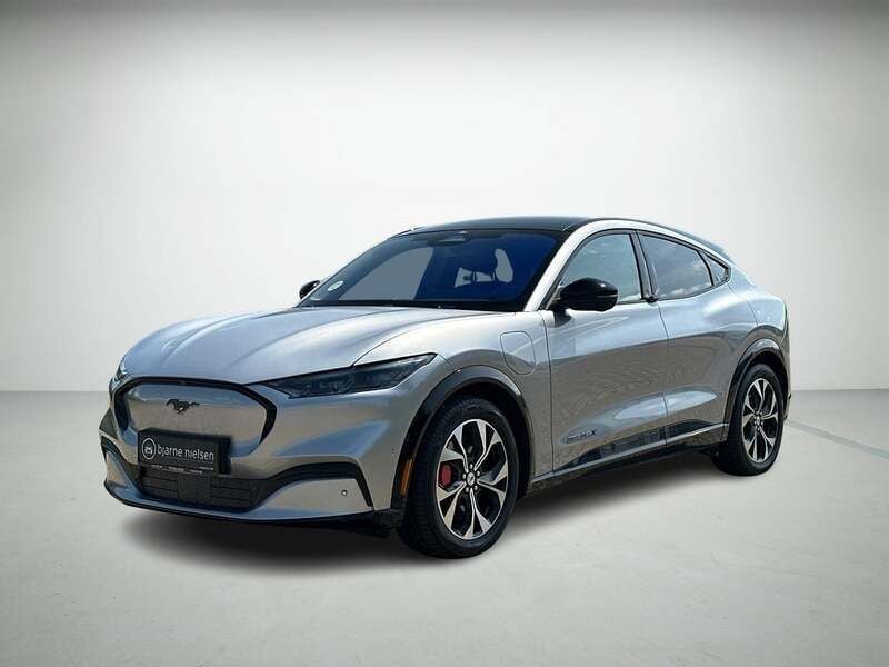 Sølvmetal Brugt 2021 Ford Mustang Mach-E Extended Range SUV | 239.900 kr. (Fair pris) - Billede 1/4