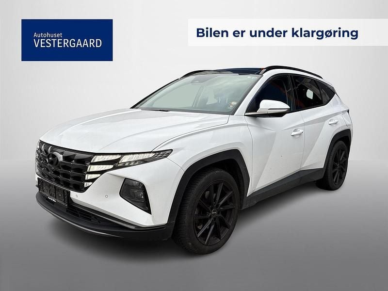Hvid Brugt 2021 Hyundai Tucson Advanced SUV | 229.600 kr. (Fair pris) - Billede 1/4