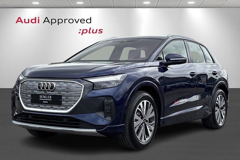 Blåmetal Brugt 2025 Audi Q4 e-tron Advanced SUV | 399.900 kr. (Fair pris) - Billede 1/4