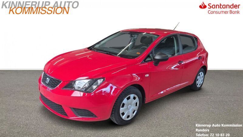 Rød Brugt 2016 Seat Ibiza Reference Hatchback | 84.700 kr. (Fair pris) - Billede 1/4