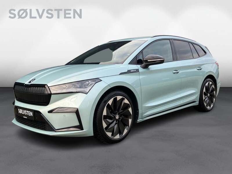 Grønmetal Brugt 2023 Skoda Enyaq iV SportLine SUV | 314.900 kr. (Fair pris) - Billede 1/4