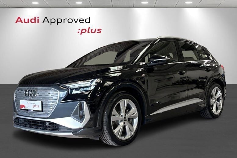 Sortmetal Brugt 2024 Audi Q4 e-tron Advanced SUV | 439.900 kr. - Billede 1/4