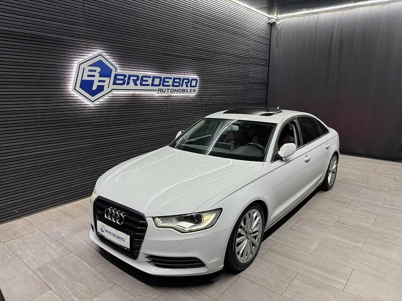 Hvid Brugt 2012 Audi A6 Ambiente Sedan | 229.500 kr. - Billede 1/4