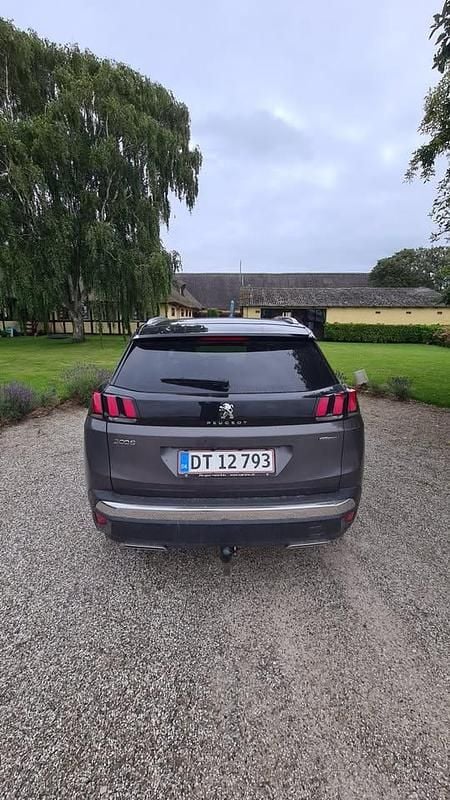 Brugt Peugeot 3008 GT-line 131 HK (96 kW) 2019 Grå SUV