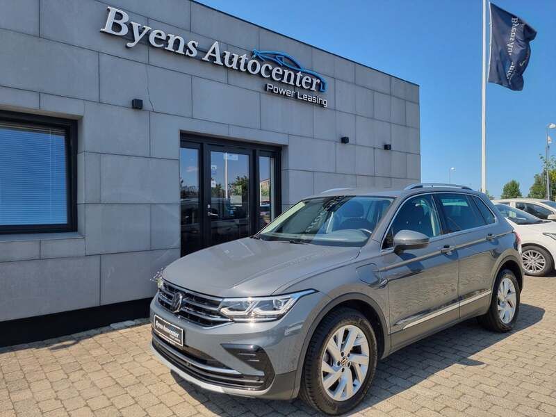 Grå Brugt 2022 VW Tiguan Elegance SUV | 299.900 kr. (Super pris) - Billede 1/4