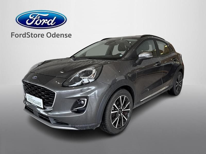 Brugt Ford Puma Titanium 125 HK (91 kW) 2021 Grå SUV