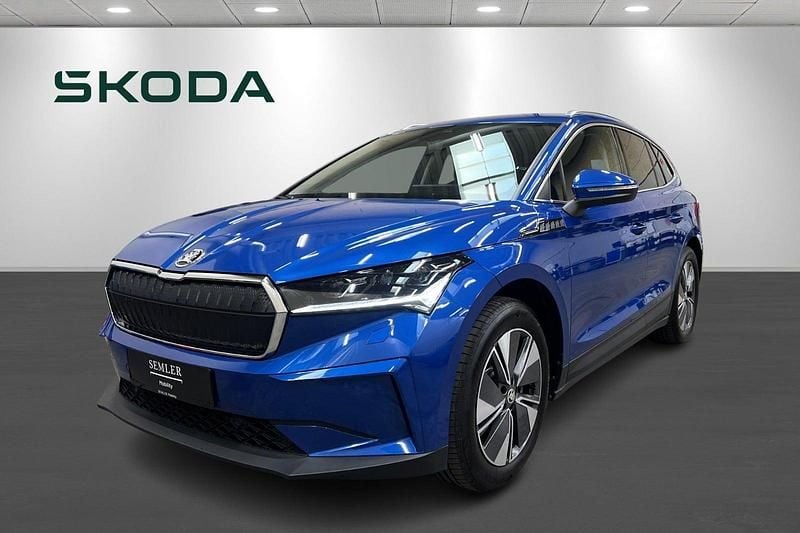 Blåmetal Brugt 2024 Skoda Enyaq iV SUV | 359.900 kr. (Fair pris) - Billede 1/4