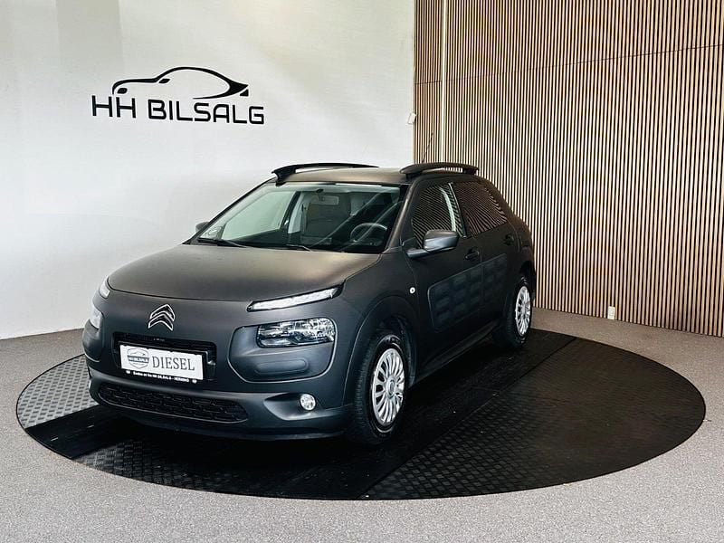 Sort Brugt 2015 Citroën C4 Cactus Shine Hatchback | 69.700 kr. (Fair pris) - Billede 1/4