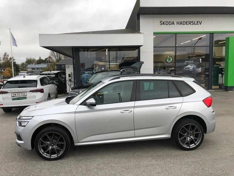 Brugt Skoda Kamiq Ambition 115 HK (84 kW) 2020 Sølvmetal SUV