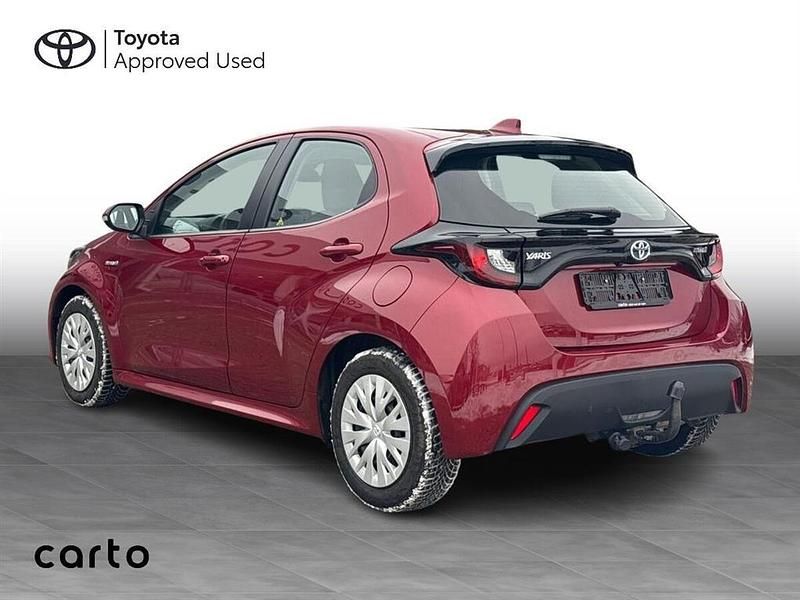 Brugt Toyota Yaris Hybrid H3 116 HK (85 kW) 2020 Rødmetal Hatchback