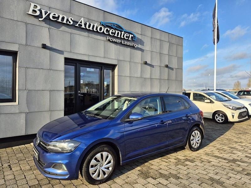 Blåmetal Brugt 2018 VW Polo Comfortline Hatchback | 109.900 kr. (Fair pris) - Billede 1/4