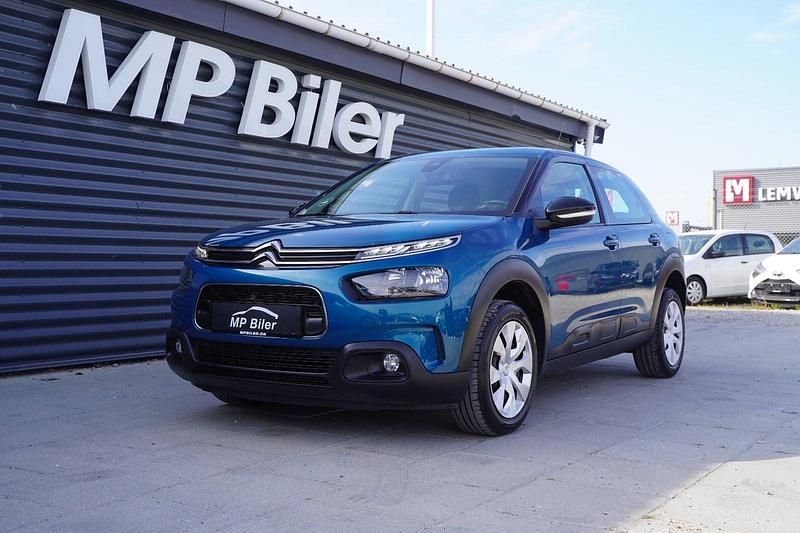 Blåmetal Brugt 2019 Citroën C4 Cactus Platinum Hatchback | 84.900 kr. (Fair pris) - Billede 1/4