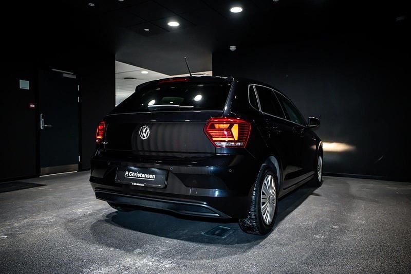 Brugt VW Polo Highline 115 HK (84 kW) 2019 Farve: sortmetal Hatchback