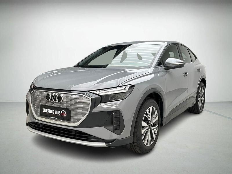 Grå Ny 2025 Audi Q4 Sportback e-tron SUV | 369.500 kr. (Super pris) - Billede 1/4