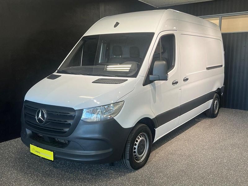 Hvid Brugt 2020 Mercedes Sprinter Van | 219.900 kr. - Billede 1/4