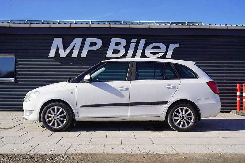 Brugt Skoda Fabia GreenLine 75 HK (55 kW) 2013 Hvid Stationcar