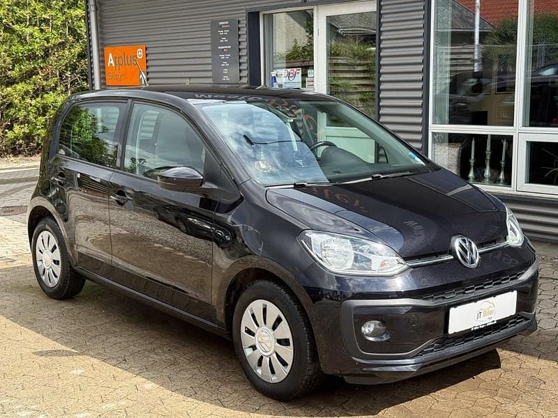 Sortmetal Brugt 2019 VW up! move up! Hatchback | 69.900 kr. (God pris) - Billede 1/4